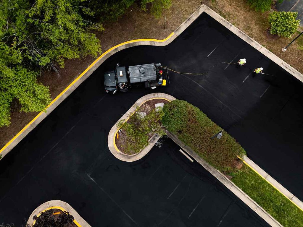 sealcoating courtyard marriott airport