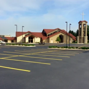 parking lot striping green bay